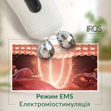 Мікрострумовий масажер для обличчя роликовий EMS+RF 3в1 IROSbeauty MR-1821A1 - 7 499 грн