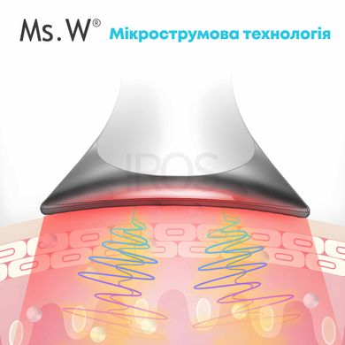 Масажер для обличчя NECK CARE ll Skin Hot and Cold massager Ms.W апарат мікрострумового ліфтингу  - 4 199 грн