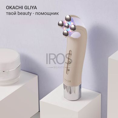 Масажер для обличчя мікрострумовий OKACHI GLIYA OG-5832 - 2 999 грн