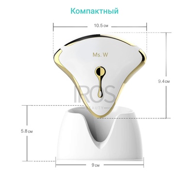 Массажер для лица FACE-LIFT ll skin facial massager Ms.W для микротокового лифтинга подтяжки и омоложения кожи - 3 999 грн